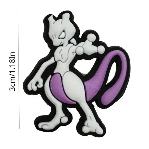 *NEW - 8-pcs* Pokemon Pikachu Video Game Shoe Charms for Your Crocs (Asst. D) - Picture 6 of 7